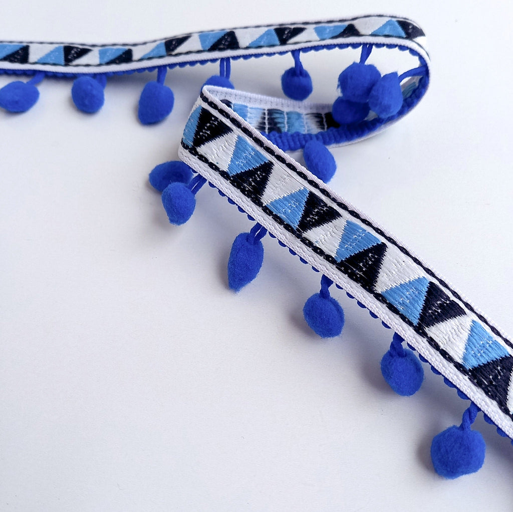 Inca Pom Pom Trim – 9 Colours