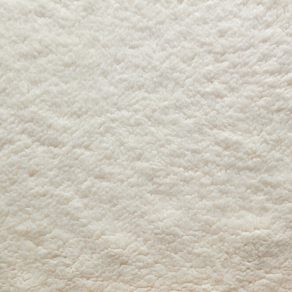 Sherpa Fleece Fabric - Cream