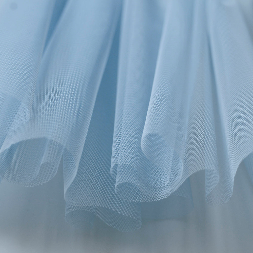 Soft Tulle Fabric 150cm Wide - Pastel Blue