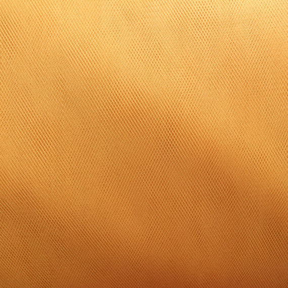 Gold 300cm Wide Fine Tulle Fabric