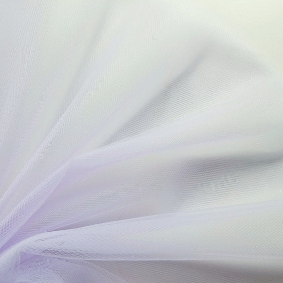 Lilac 300cm Wide Fine Tulle Fabric