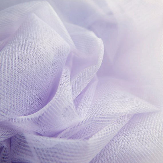 Lilac 300cm Wide Fine Tulle Fabric