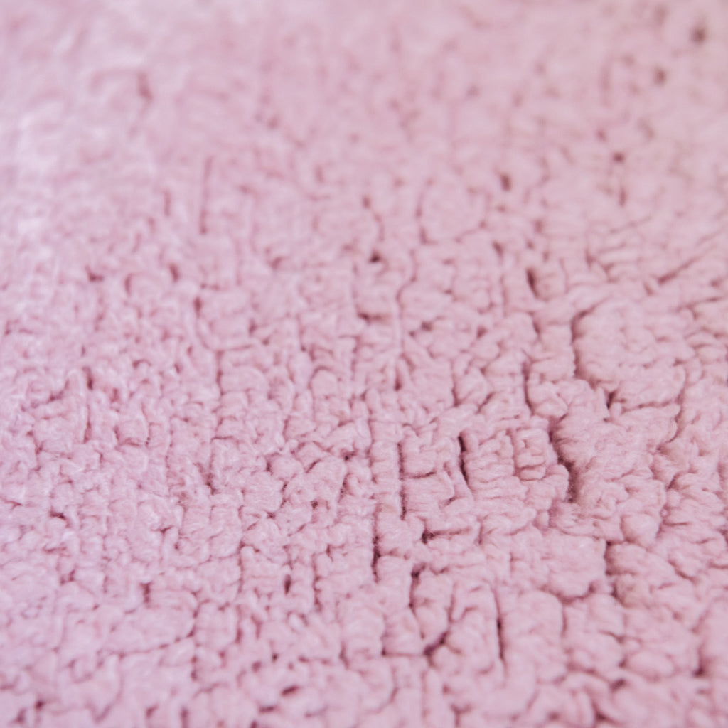 Sherpa Fleece Fabric - Dusky Pink