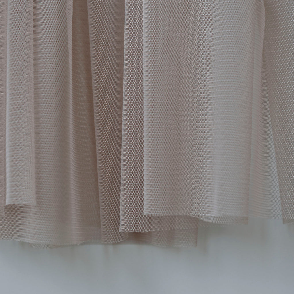 Soft Tulle Fabric 150cm Wide - Mink