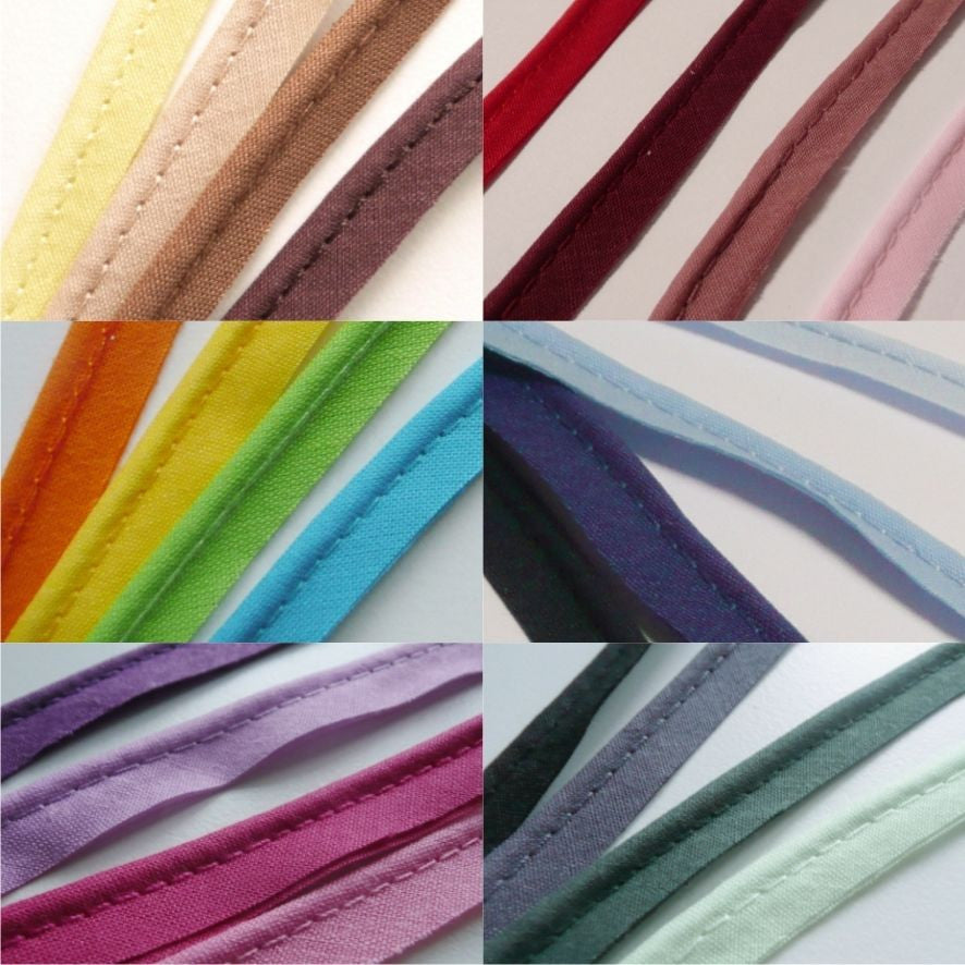 2mm Insert Piping Cord 25 Metre Roll - 42 Colours