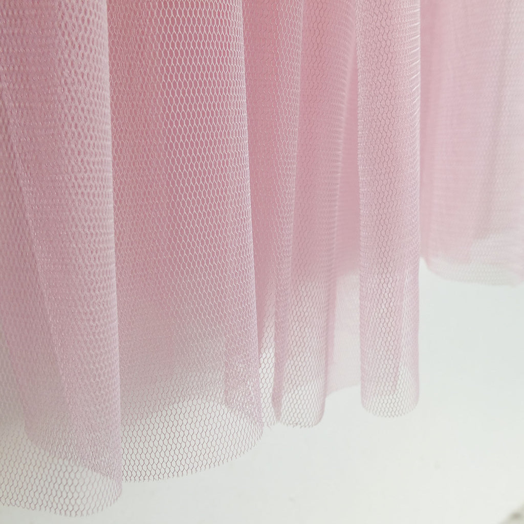 Soft Tulle Fabric 150cm Wide - Pastel Pink