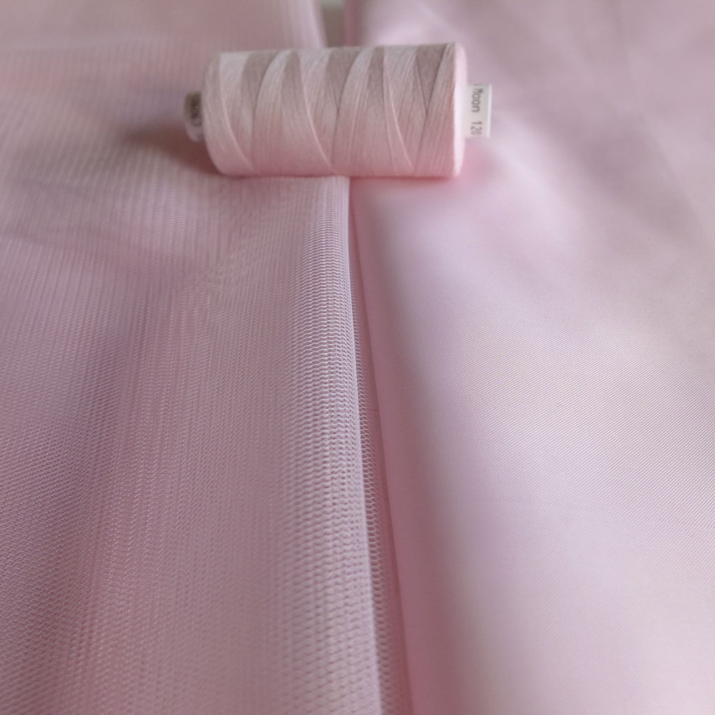 Soft Tulle Fabric 150cm Wide - Pastel Pink