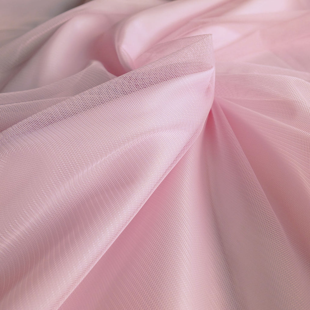 Soft Tulle Fabric 150cm Wide - Pastel Pink