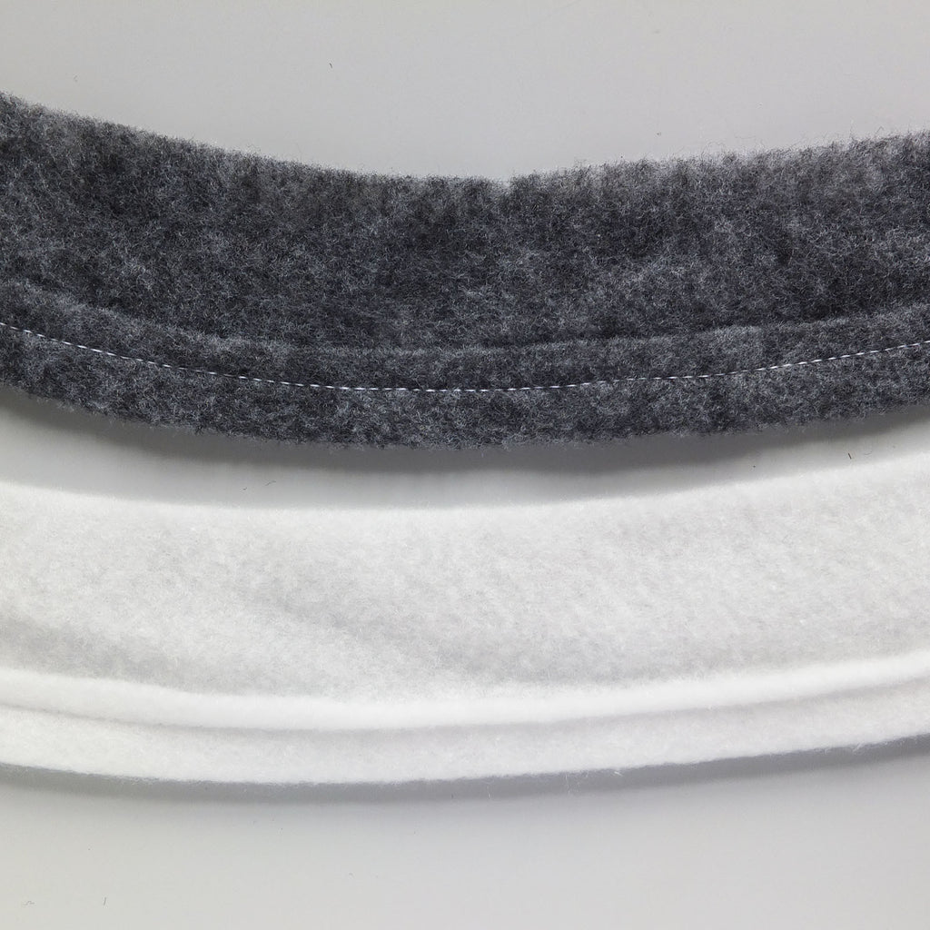 Sleeve Head Roll White or Charcoal - Without Canvas