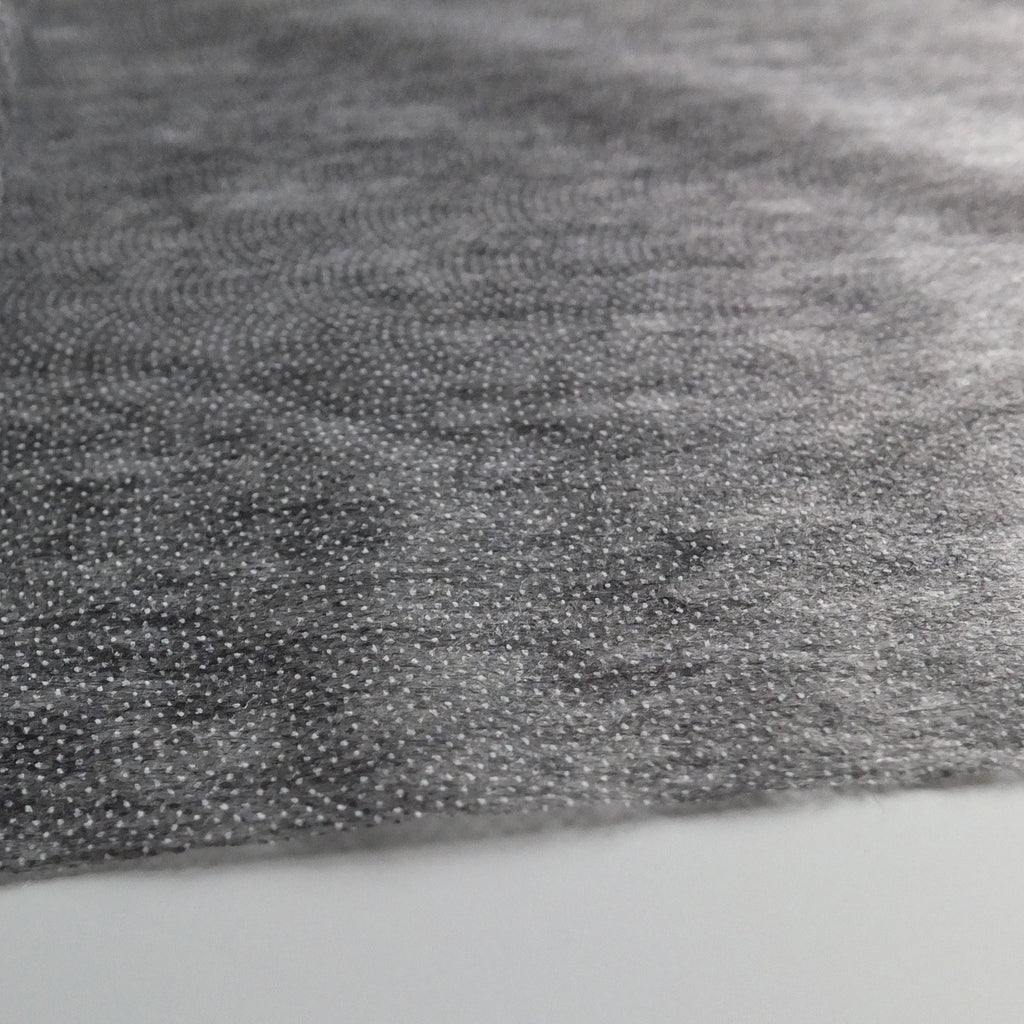 Medium weight Soft Handle fusible iron on interfacing - Charcoal (Black)