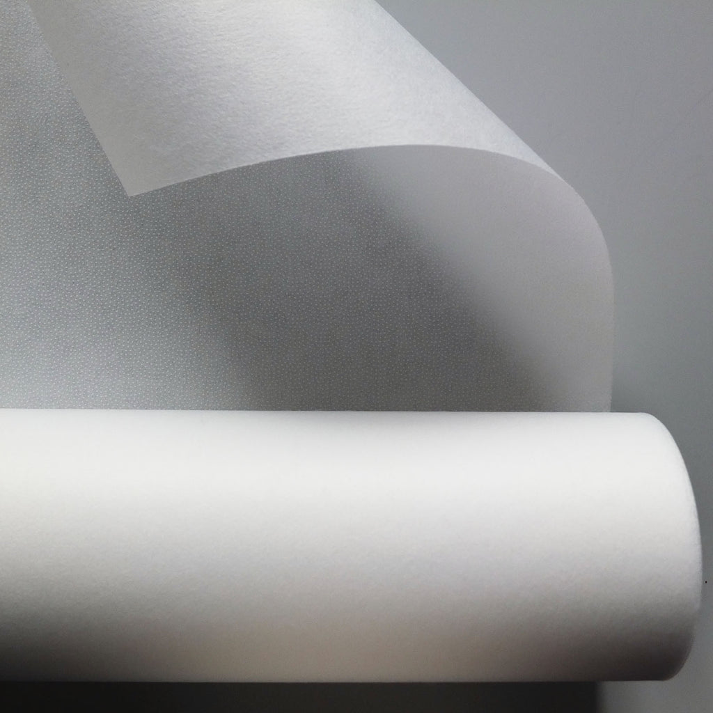Medium weight fusible iron on interfacing - white